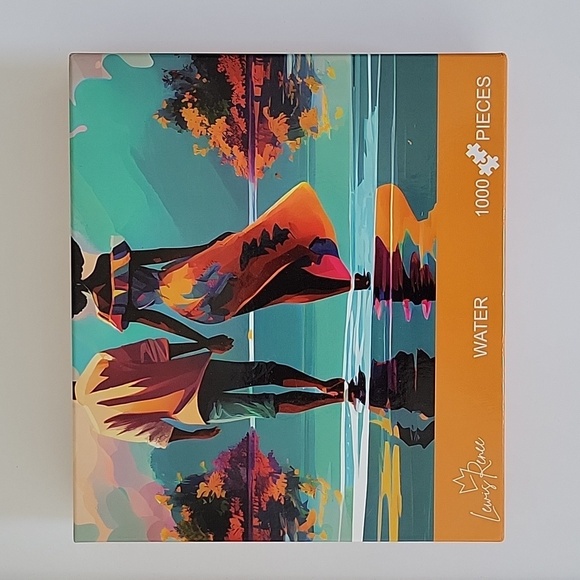 LOT OF 2 : 1000 PIECE PUZZLES: Space & Water NEW - Picture 3 of 3